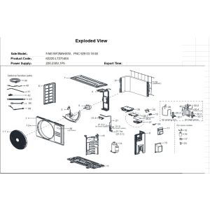 FRIGIDAIRE 18K BTU INV CON R32