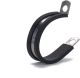 #8 HOSE CLAMP RUBBER COVERED
