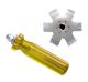 ALUMINUM FIN STRAIGHTNER
